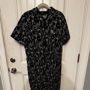 Lucy and Yak Cotton Print Jumpsuit